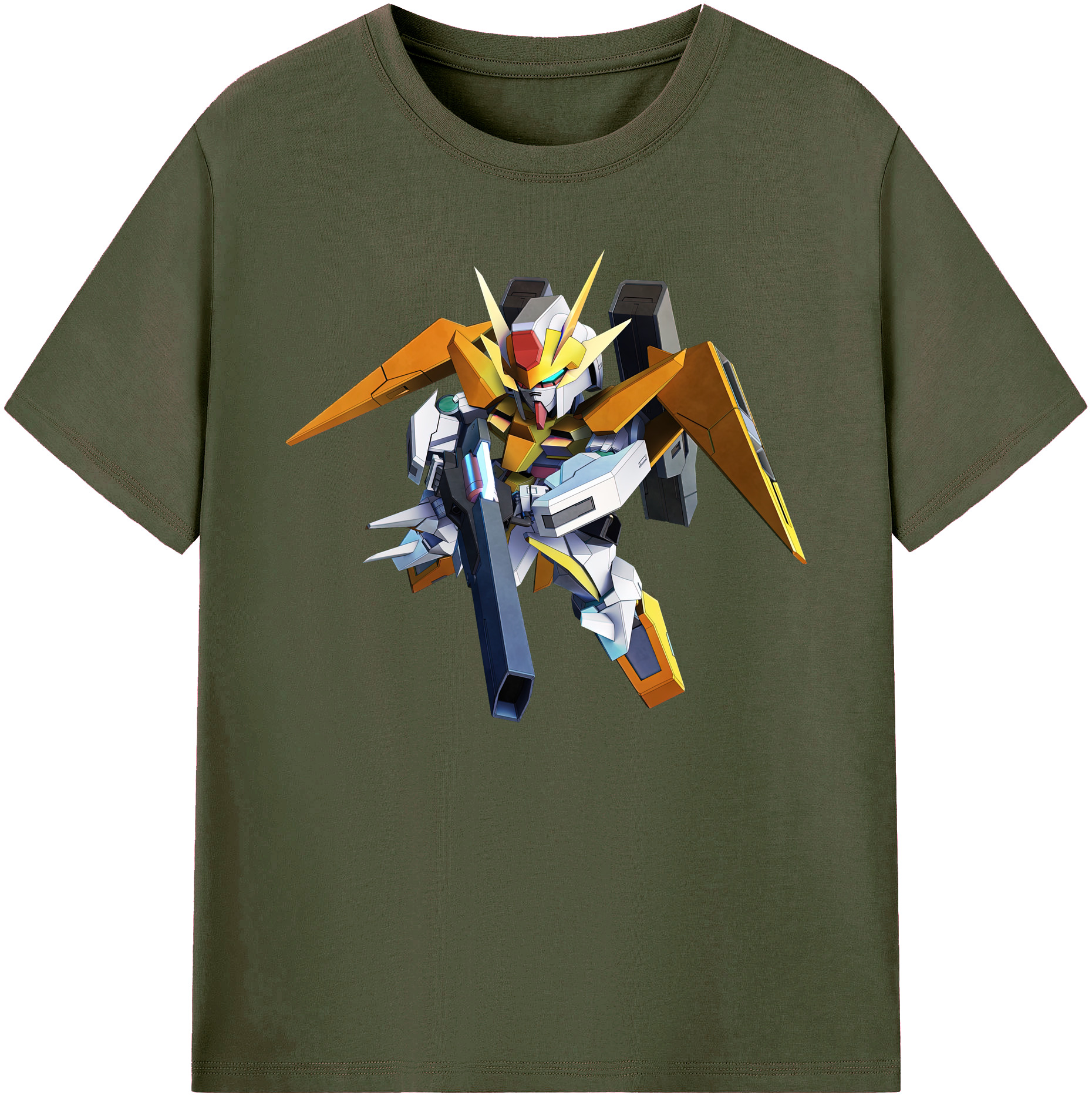 （画像用） 機動戦士ガンダム Mobile Suit Gundam 綿100％ メンズ半袖Tシャツ｜肌触りやわらか＆通気性